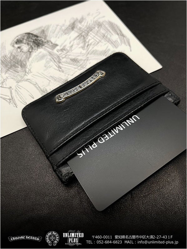 入荷!クロムハーツ カードケース ダブルサイドブラック ヘビー 入荷!クロムハーツ カードケース ダブルサイドブラック ヘビー