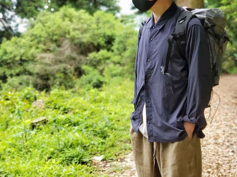 60％以上節約 新品 山と道 UL shirt size:L インディゴ asakusa.sub.jp