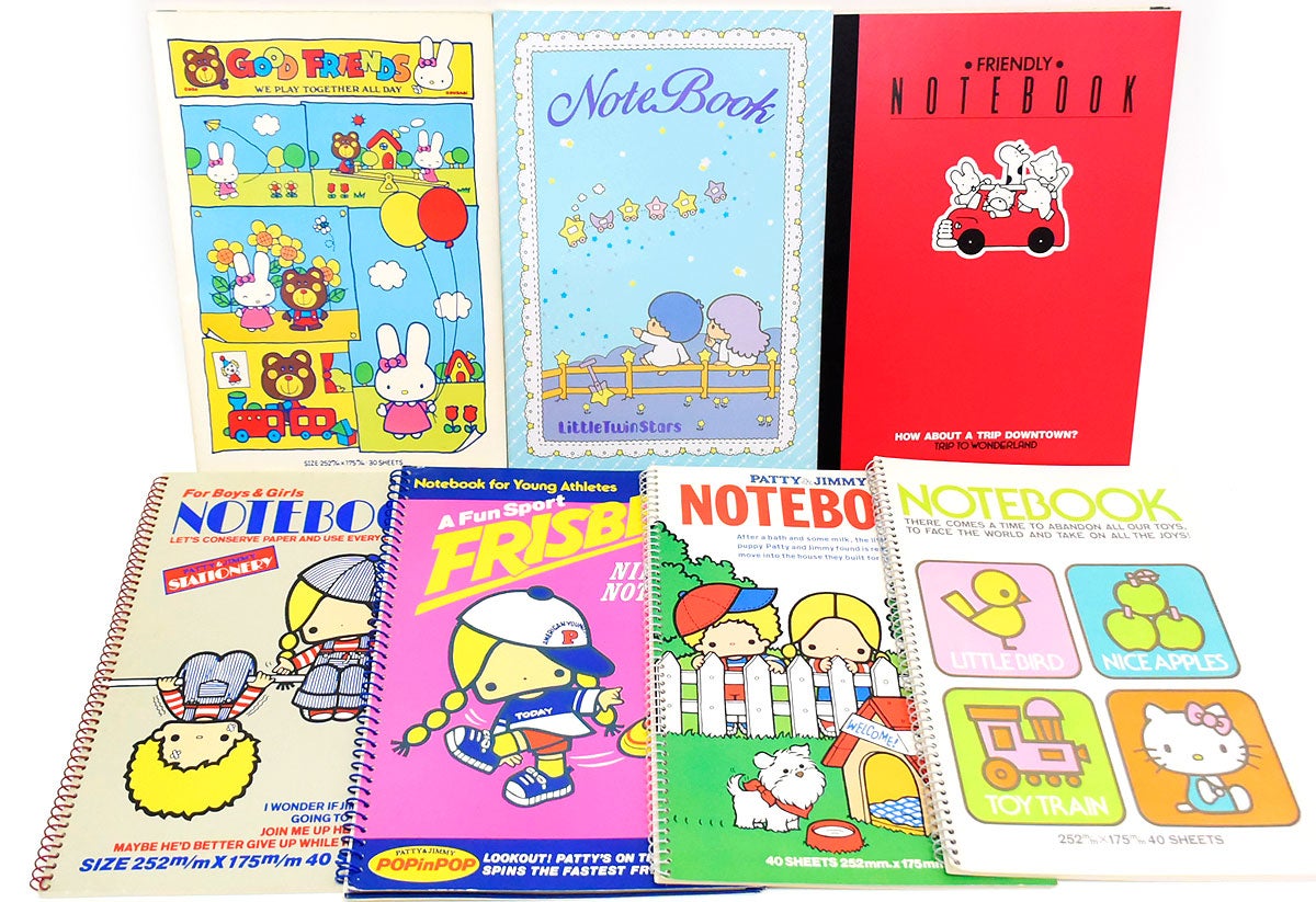Sanrio/サンリオ♪レトロなノート色々♪ | おもちゃ屋 KNot a Sanrio/サンリオ♪レトロなノート色々♪ | おもちゃ屋 KNot a