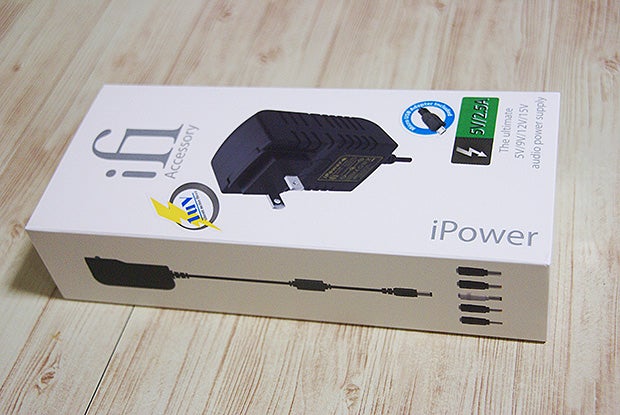 iPower ZEN DAC用のACアダプター 音が静かになり、密度や立体感が増し 