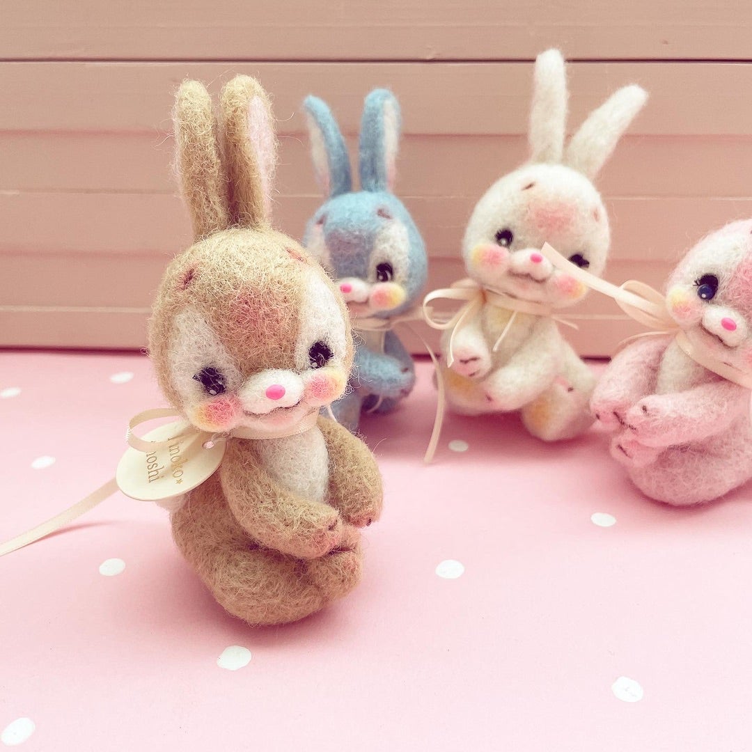 mini bunny＊kinokohoshi＊うさぎ＊アメリカンヴィンテージ＊羊毛