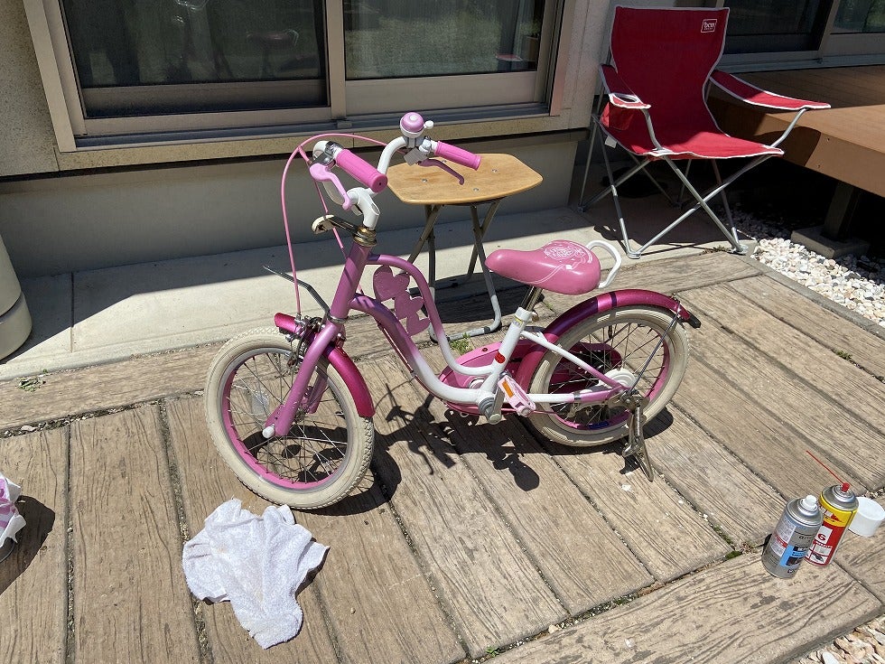 あまり乗らない自転車 カバー
