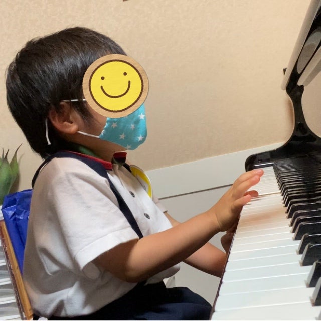 2回目のレッスン♪年中くん 美濃加茂市・可児市・音の森ピアノ・リトミック