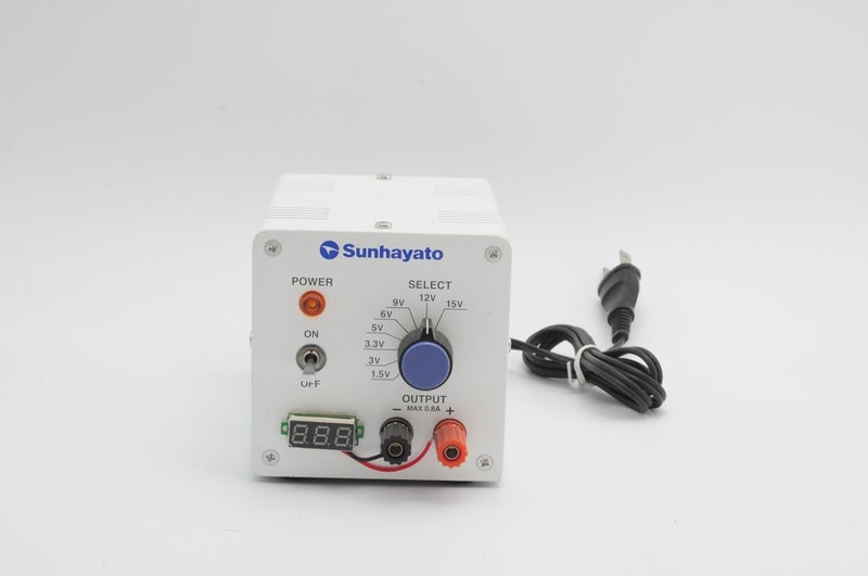 かわいい電源装置。サンハヤト DK-910 デジタル電圧計つき | ShopU店長 STARTのブログ