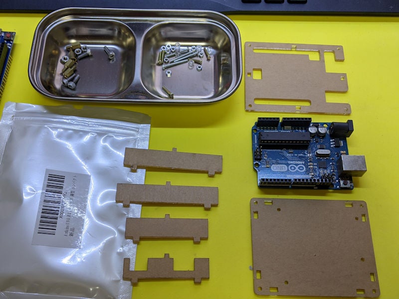 Arduino UNO R3 透明 アクリル エンクロージャー ケース 薄型 コンパクト しゅう☆今日のいいこと