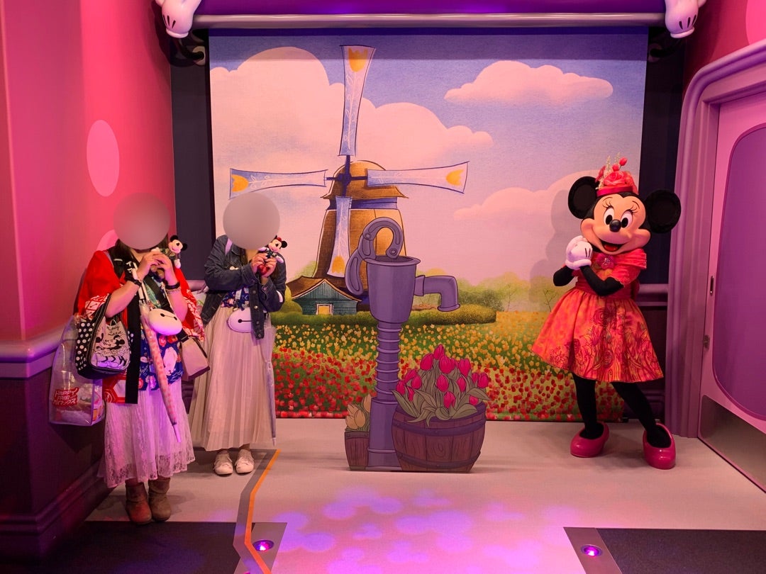 春ミニーちゃんとご対面♡ミニーのスタイルスタジオ！！ | よ