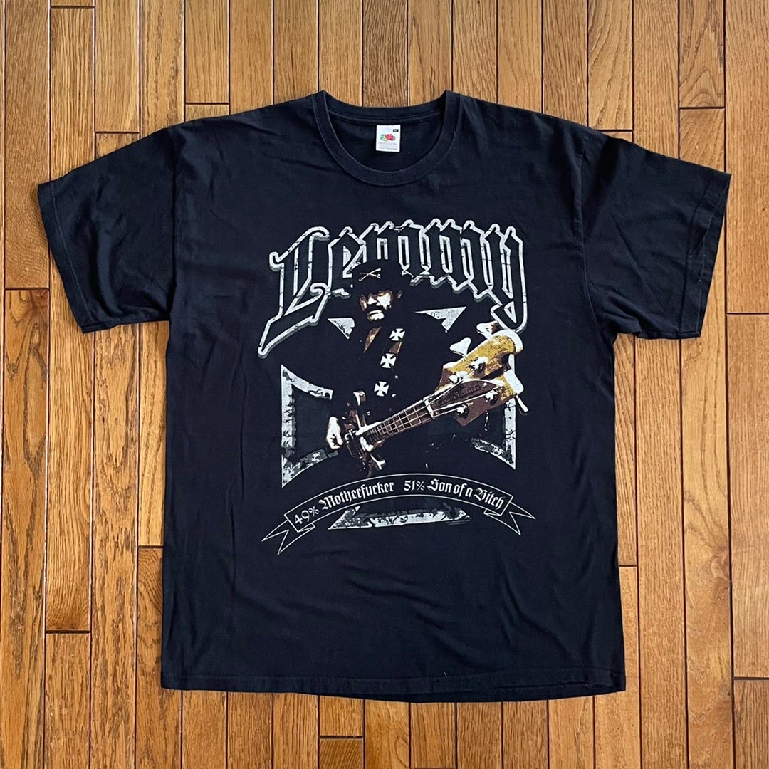 ロック(バンド)Tシャツ「モーターヘッド/レミー・キルミスター