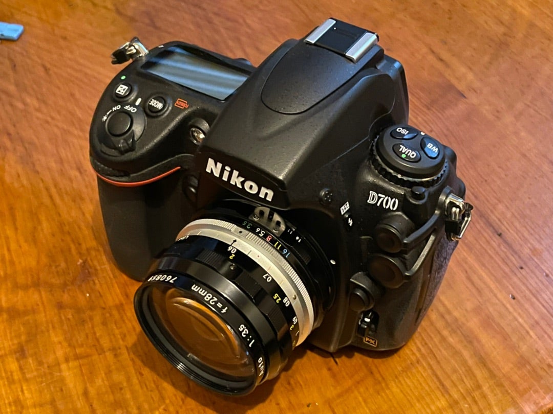 Nikonレンズ Nikkor-H 28mm F3.5 ニコン