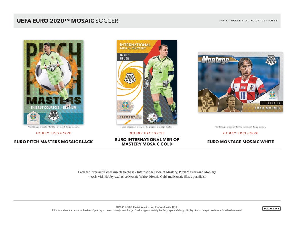 2020-21 Panini Mosaic UEFA EURO Soccer Hobby 情報！ | カード