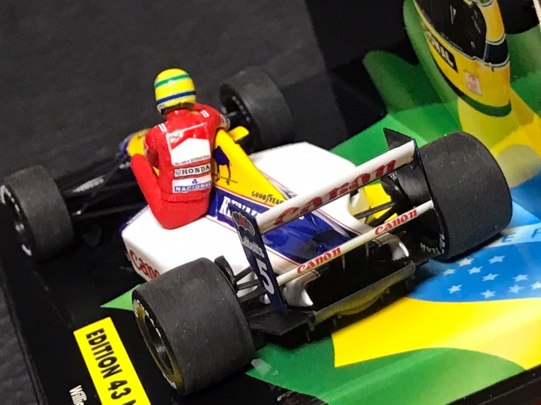1991.7.14 イギリスGP セナ&マンセル | エイトプリンのミニカー中心の 