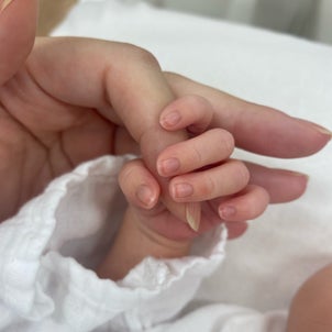 出産レポ⑧初めての授乳の画像