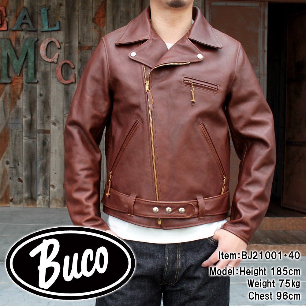 BUCO JH-1 BROWN ライダースジャケットのご紹介です♪ | リアル