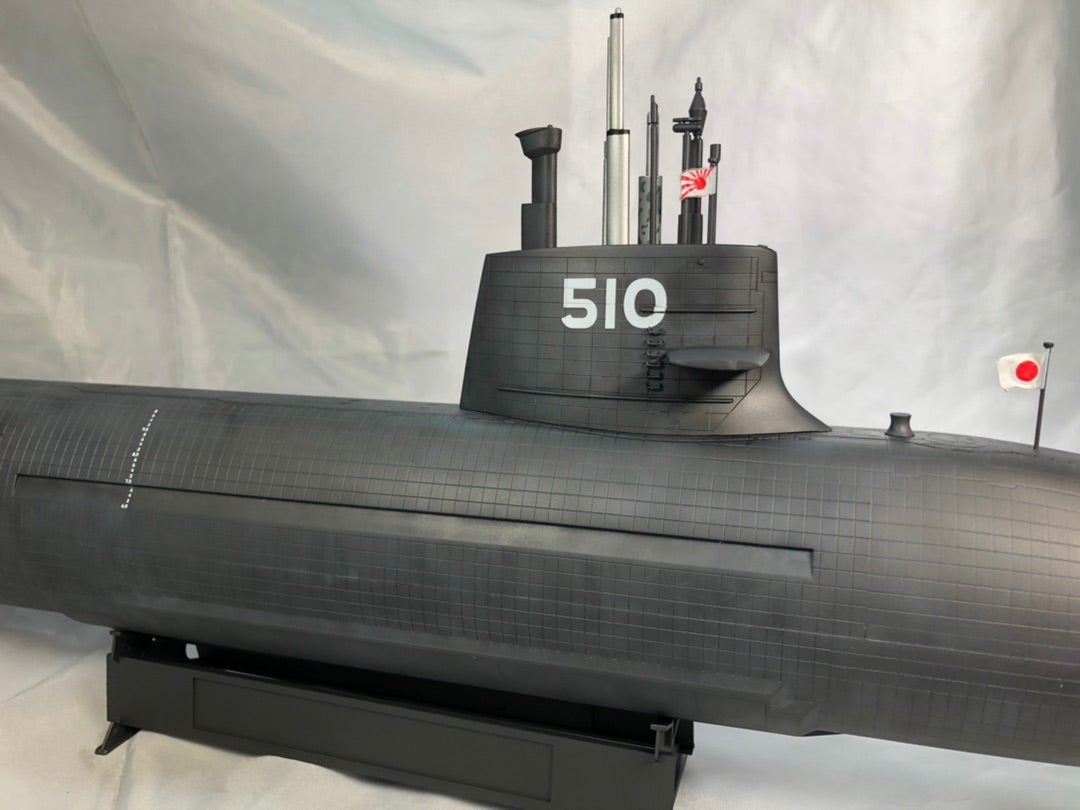 モノクローム 1/144 そうりゅう型潜水艦 しょうりゅう 完成 | hobby-hobby