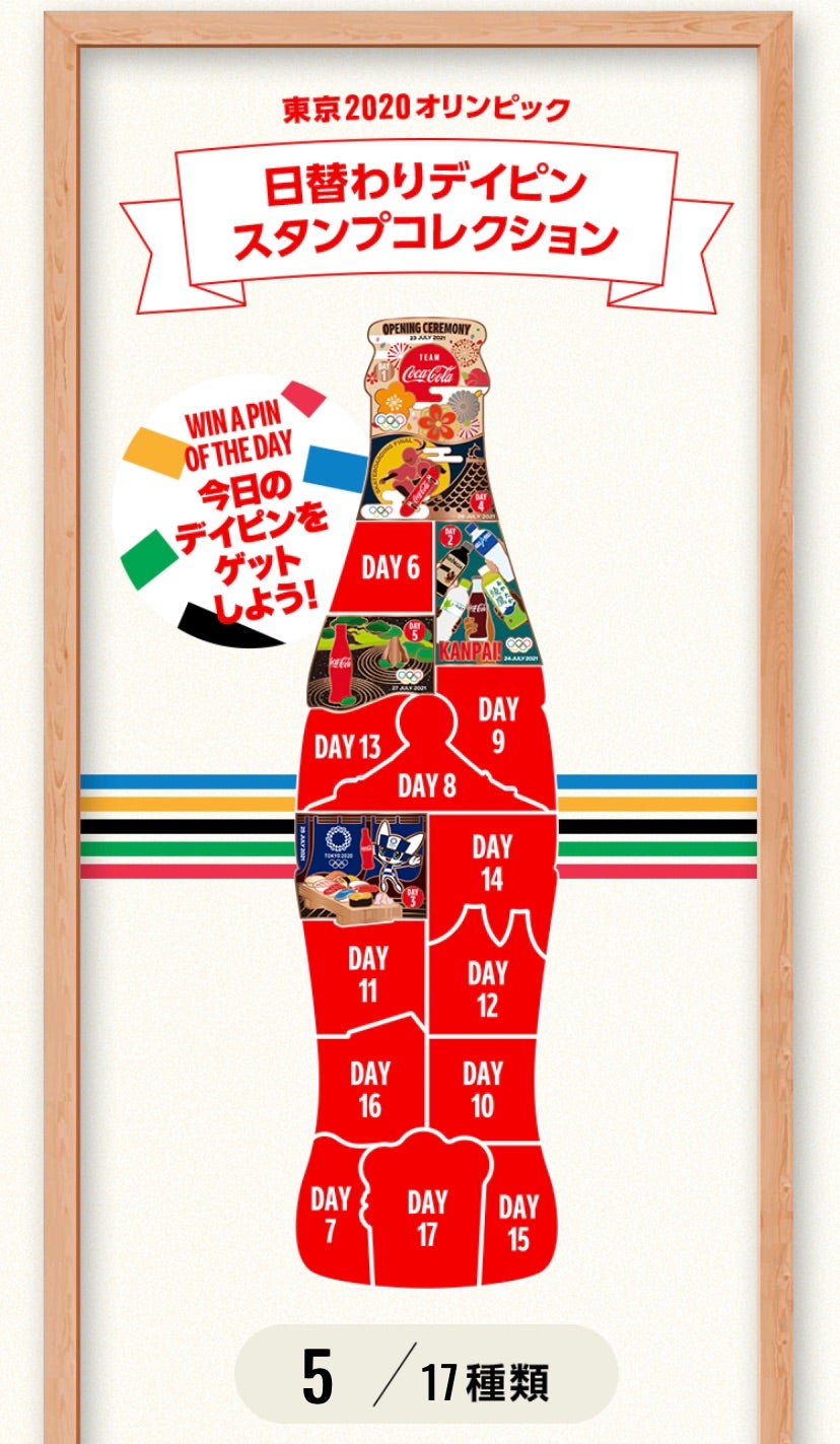 新品/取寄品  デイピンコンプリートセット cokeON 東京2020パラリンピック ノベルティグッズ