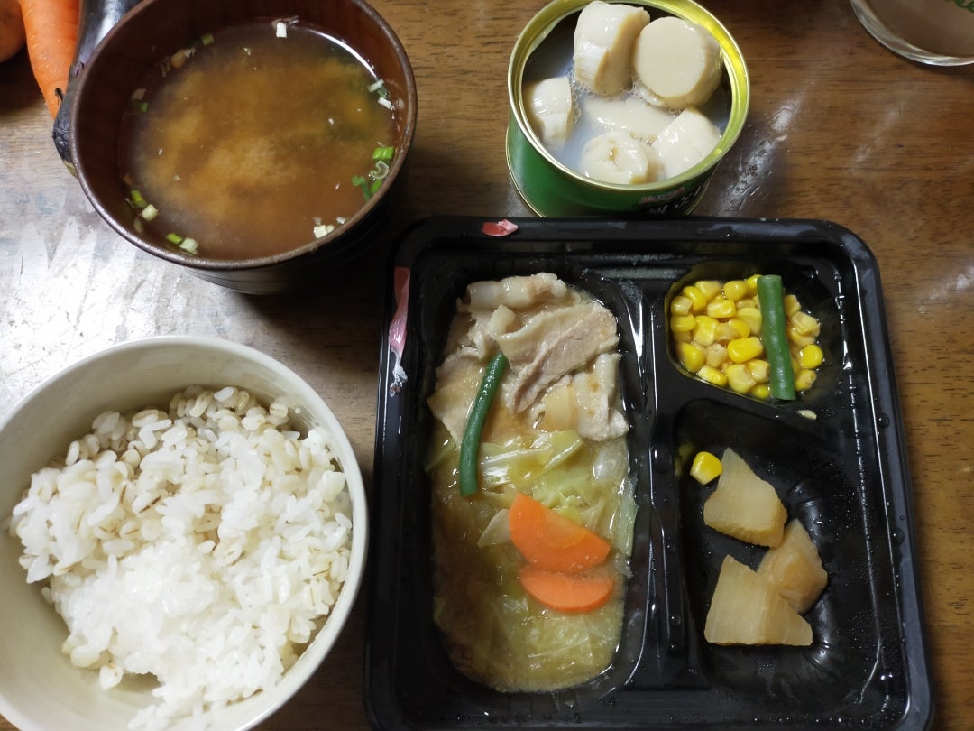 ①ボブのリハビリ生活　食事編　宅食で毎日ウマウマ(#^^#)
