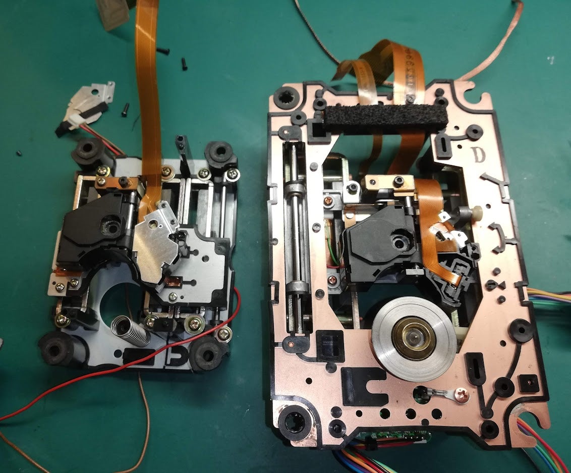 Pioneer PD-3000の修理 ピックアップPWY-1004とPWY-1006の互換性 | ジャンクオーディオ修理日記