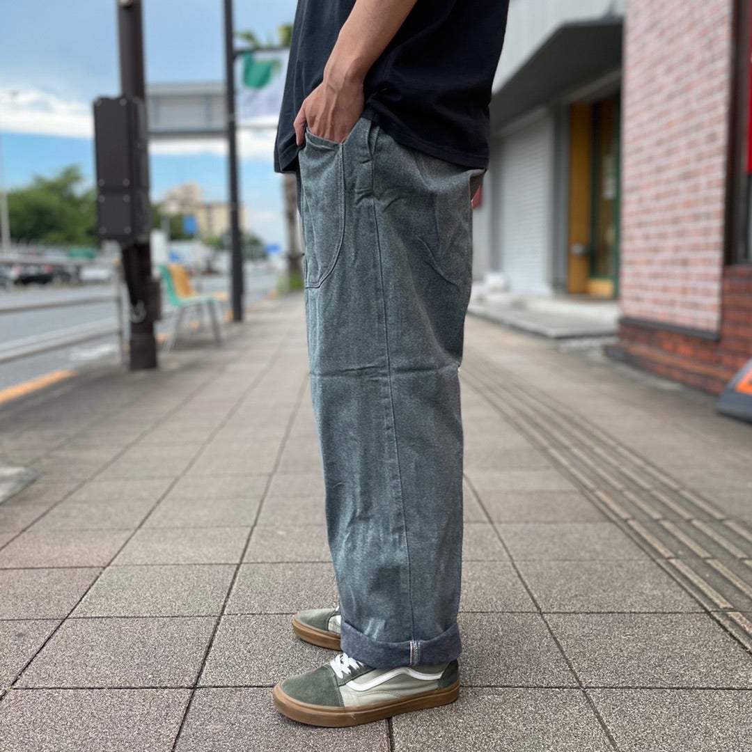 期間限定30%OFF! スイス軍 グリーンデニムパンツ - ワーク