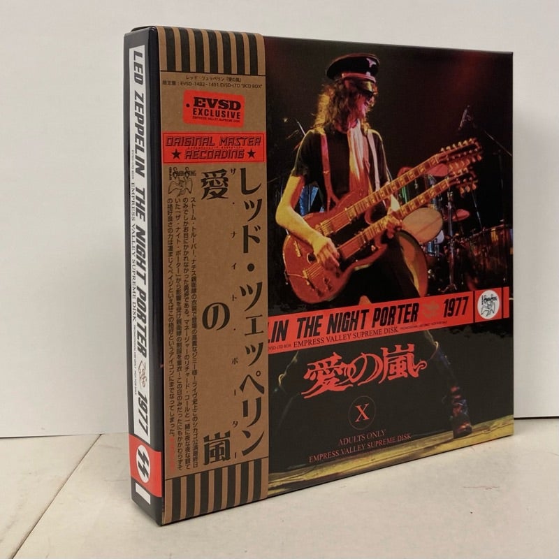 オリジナル Empress 1977」9CD限定ボックス Porter Night 愛の嵐「The - Zeppelin Led ☆ Valley -  LedZeppelin