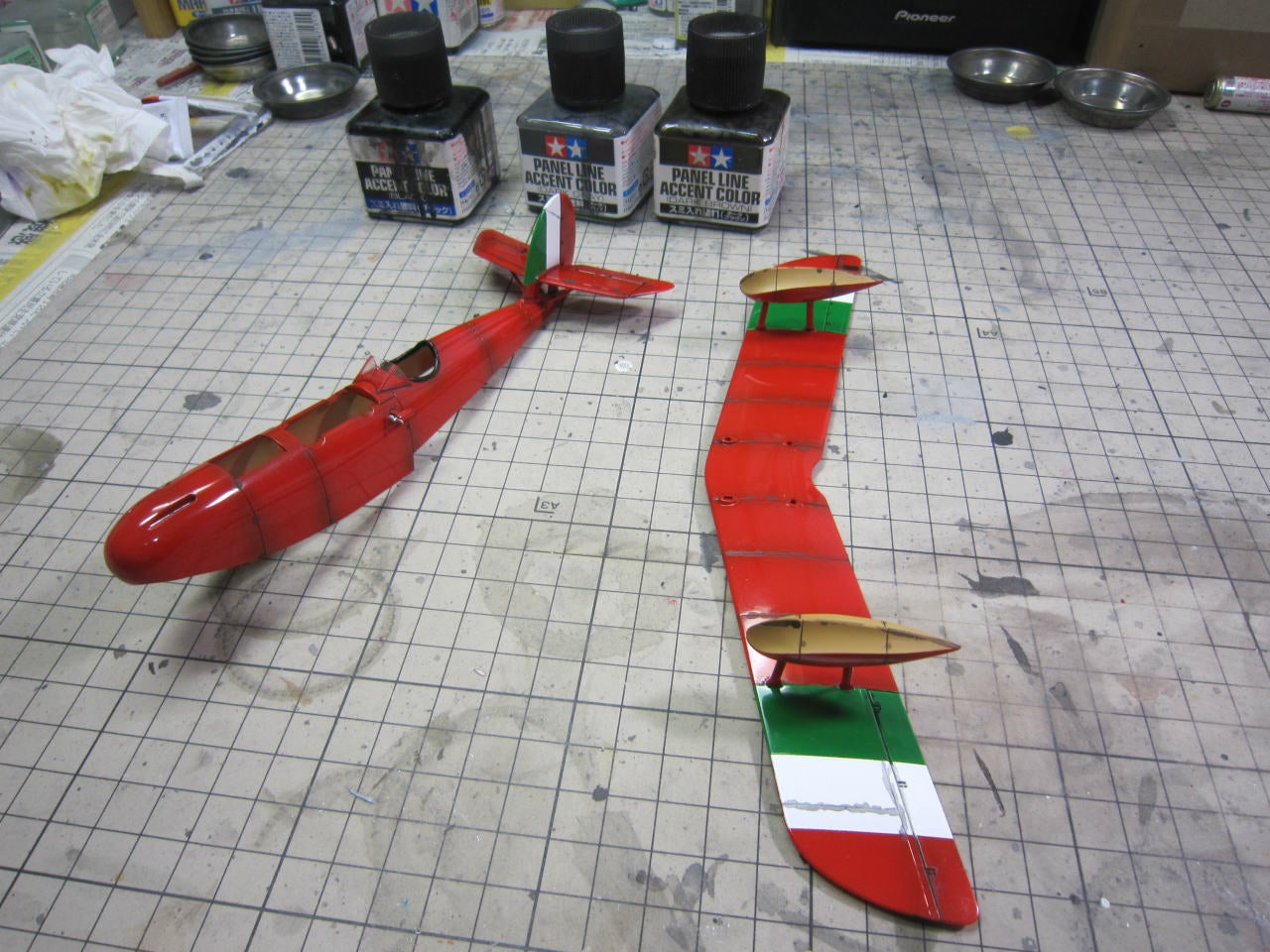 ファインモールド 1/48 サボイアS.21F その5 | キラキラ星趣味の ファインモールド 1/48 サボイアS.21F その5 | キラキラ星趣味の