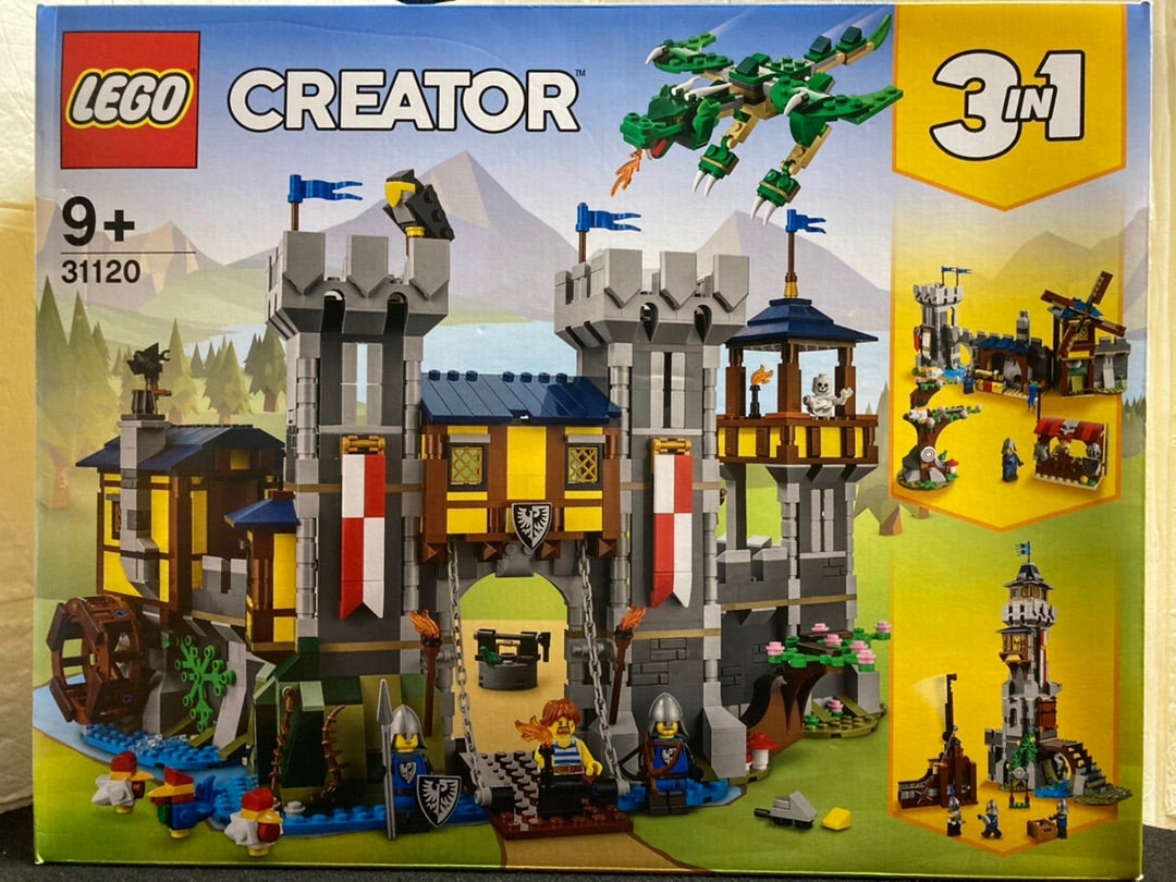 レゴ(LEGO) クリエイター 中世のお城 31120を作ってみました その1-3