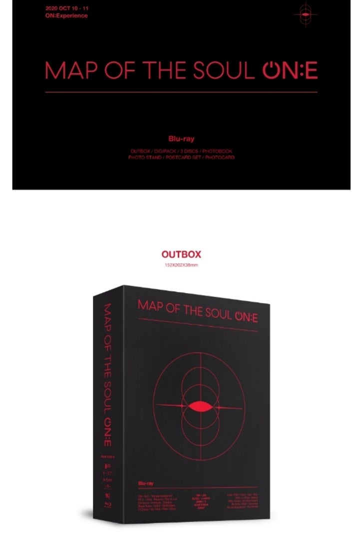防弾少年団】「MAP OF THE SOUL ON:E」DVD & Blu-ray詳細 | 防弾少年団 