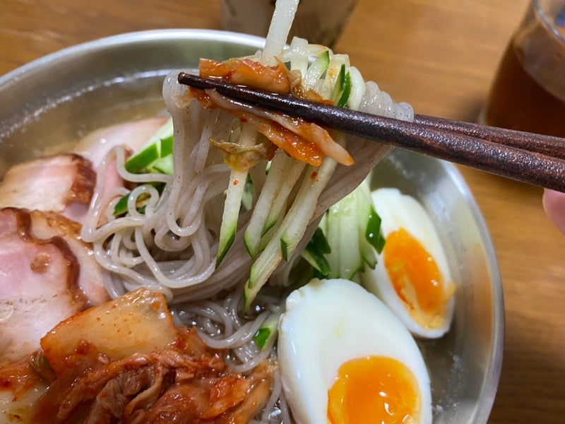 金剛食品さんで買った「清水(チョンス)冷麺」食べてみました‼️ | ☆たけちゃん☆の韓国旅ブログ♪