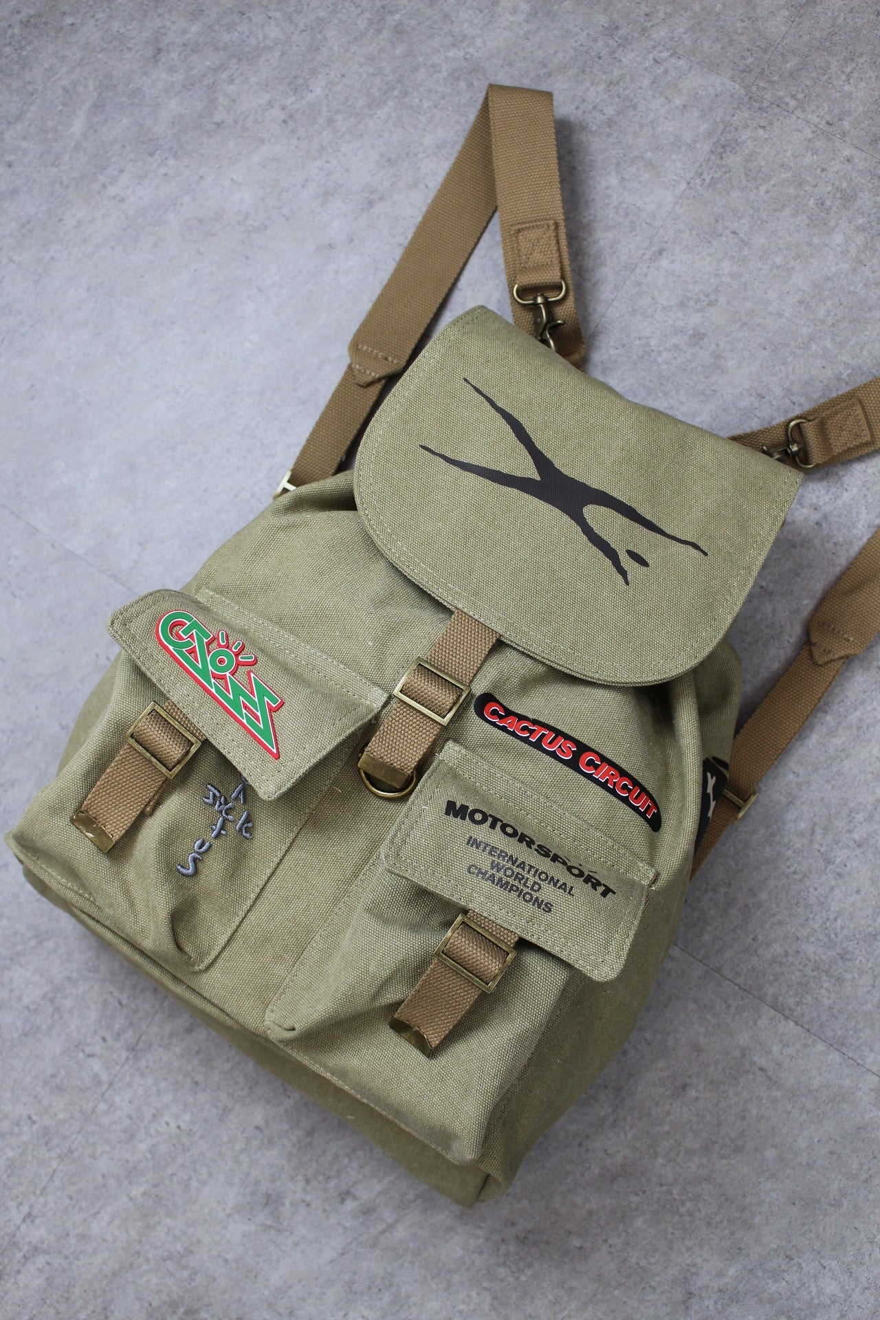 Travis Scott Cactus Jack Canvas Backpack #MOXOF | MOXOF BLOG