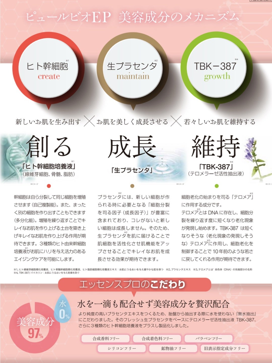 限定販売】 PureBio ピュールビオEP エッセンスプロ 100ml 2点 aob