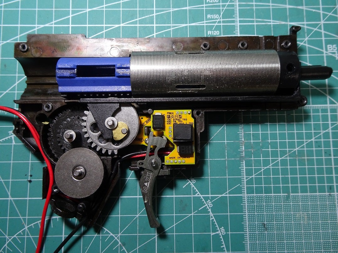 KSC QRF mod.1 TEGのカスタム⑩ 電子トリガー組込み | くま一等 KSC QRF mod.1 TEGのカスタム⑩ 電子トリガー組込み | くま一等