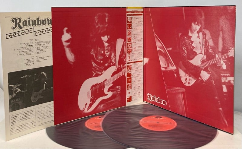 グリーン・ホワイト系 完成品♪ レコード 国内盤 LP ROCK レインボー