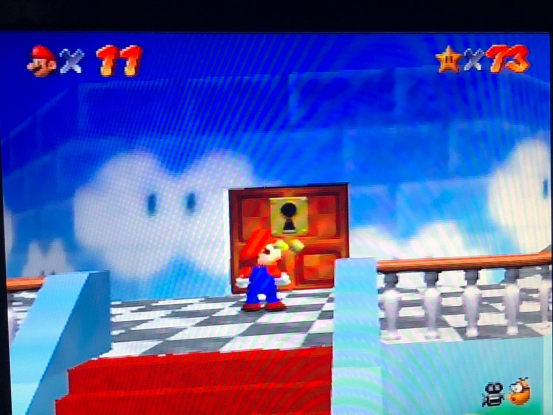 鑑定済☆未使用】スーパーマリオ64 振動パック対応バージョン【VGA85+ 