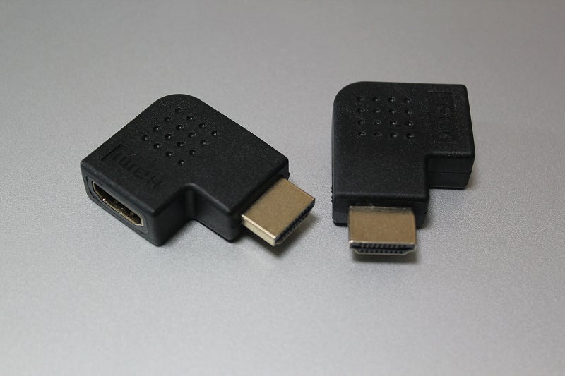 HDMI L字コネクタでケーブルマネジメント | 特選街情報 NX-Station Blog