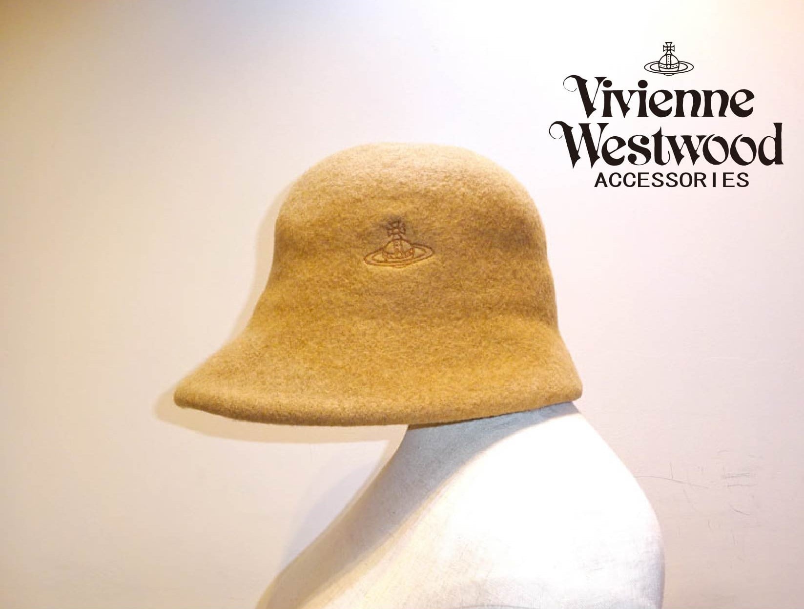 国内発】すぐ届く！Vivienne Westwood バスク クロッシェ帽子 