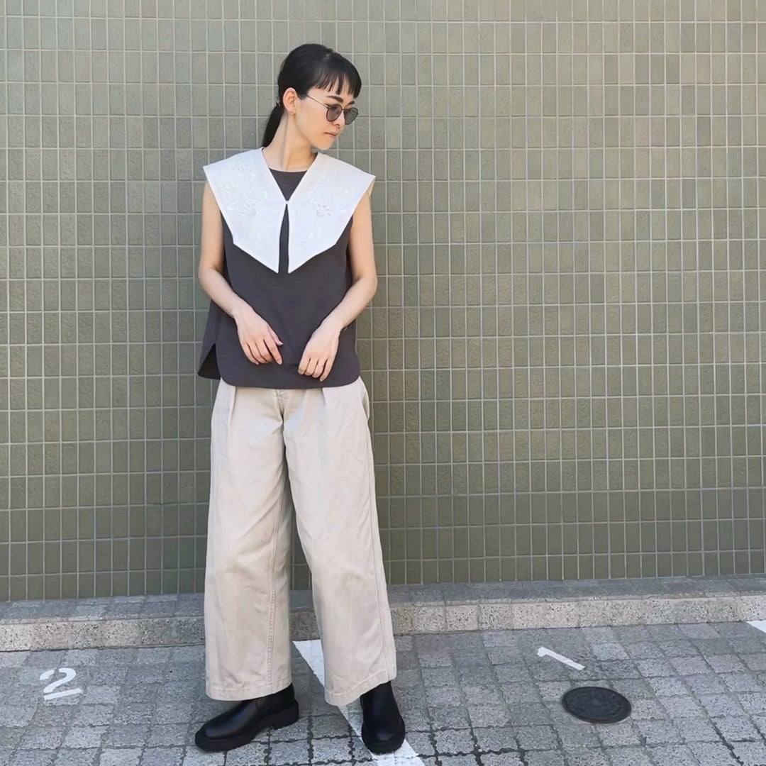 5knotのつけ襟コーデ | 菅千代美とわちちの毎日