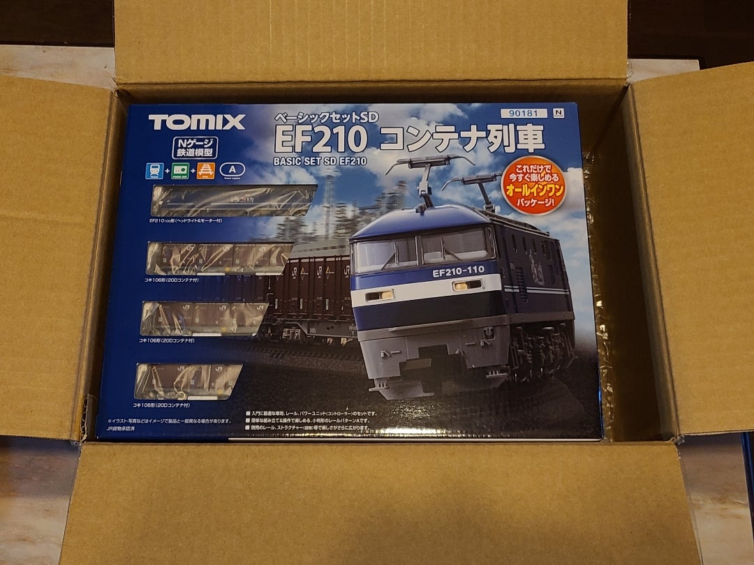 熱販売 TOMIX Nゲージ ベーシックセット SD EF210 コンテナ列車セット 