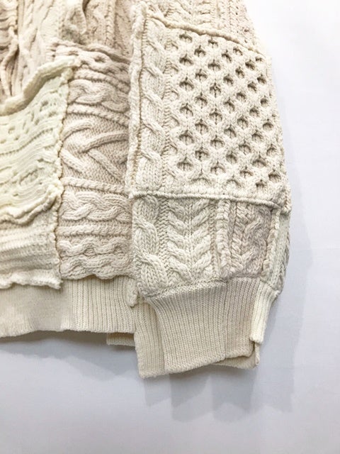 stein -OVERSIZED INTERLACED CABLE KNIT LS- | 妄想 Laid back