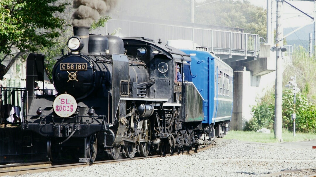 C56-160号機 + 12系 / 京都鉄道博物館５周年 | 安芸もみじ / Historys 