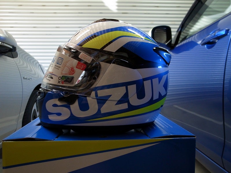 SUZUKI ARAI DT-X ヘルメット！ | SUZUKI×BLUE×LIFE