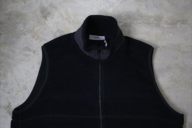 Graphpaper Wool Boa Zip-Up Vest | YURAGI OFFICIAL BLOG