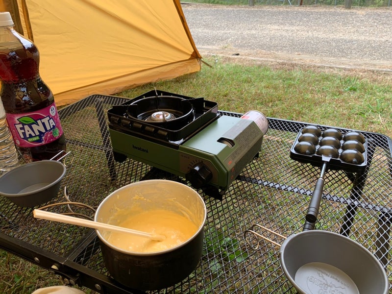 テント内で過ごすキャンプのご飯① | カーチャンと息子のキャンプ忘備録
