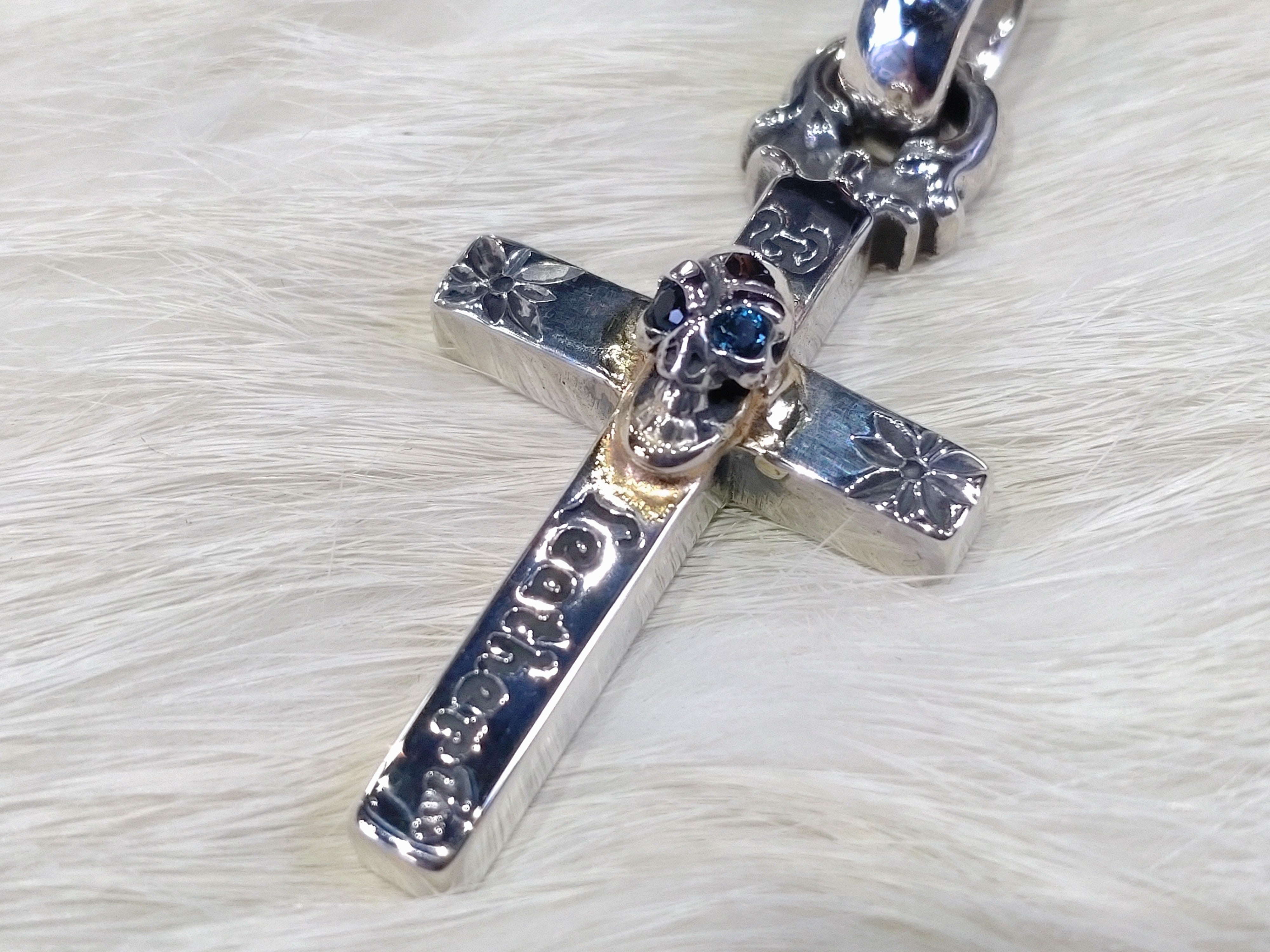 BWL / MATCH STICK CROSS CUSTOM PENDANT SKULL | BILL WALL BWL / MATCH STICK CROSS CUSTOM PENDANT SKULL | BILL WALL