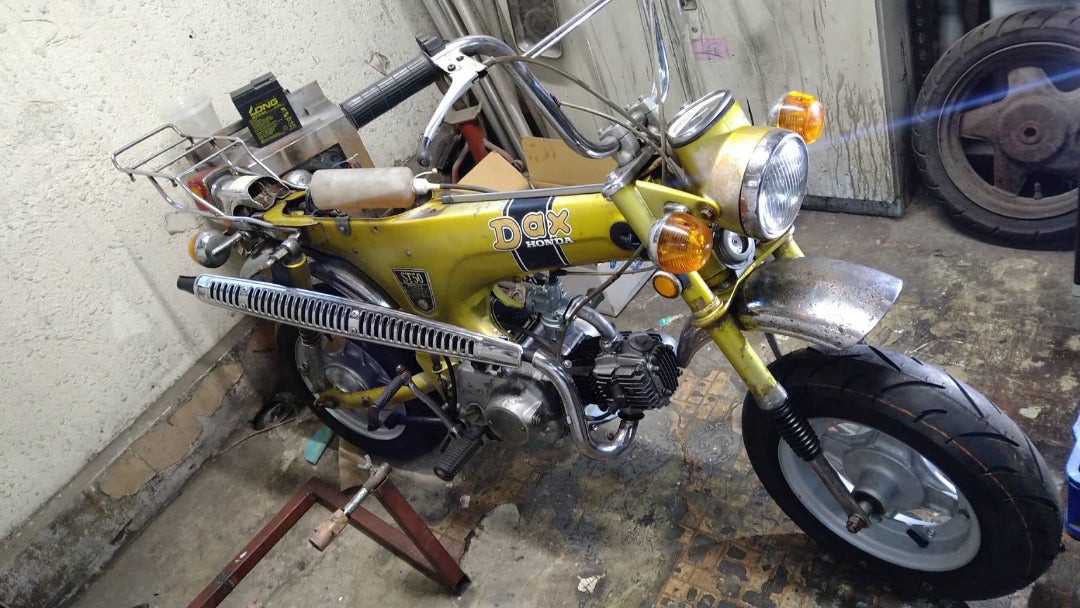 動画)ダックス スポーツ1 88cc ボアアップ レストア エンジン始動しま