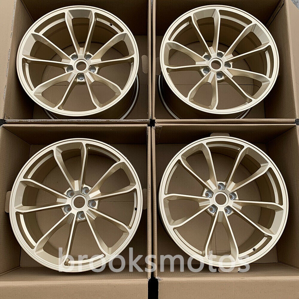 19インチ NEW GOLD STYLE GED ホイールセット ポルシェ 911 TURBO
