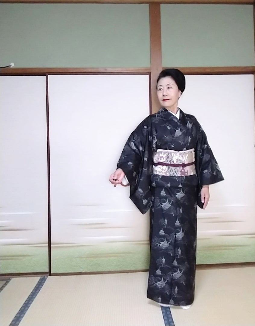 村山大島オーバーブラウス！正絹！こちら、下げてもわずか。 村山 
