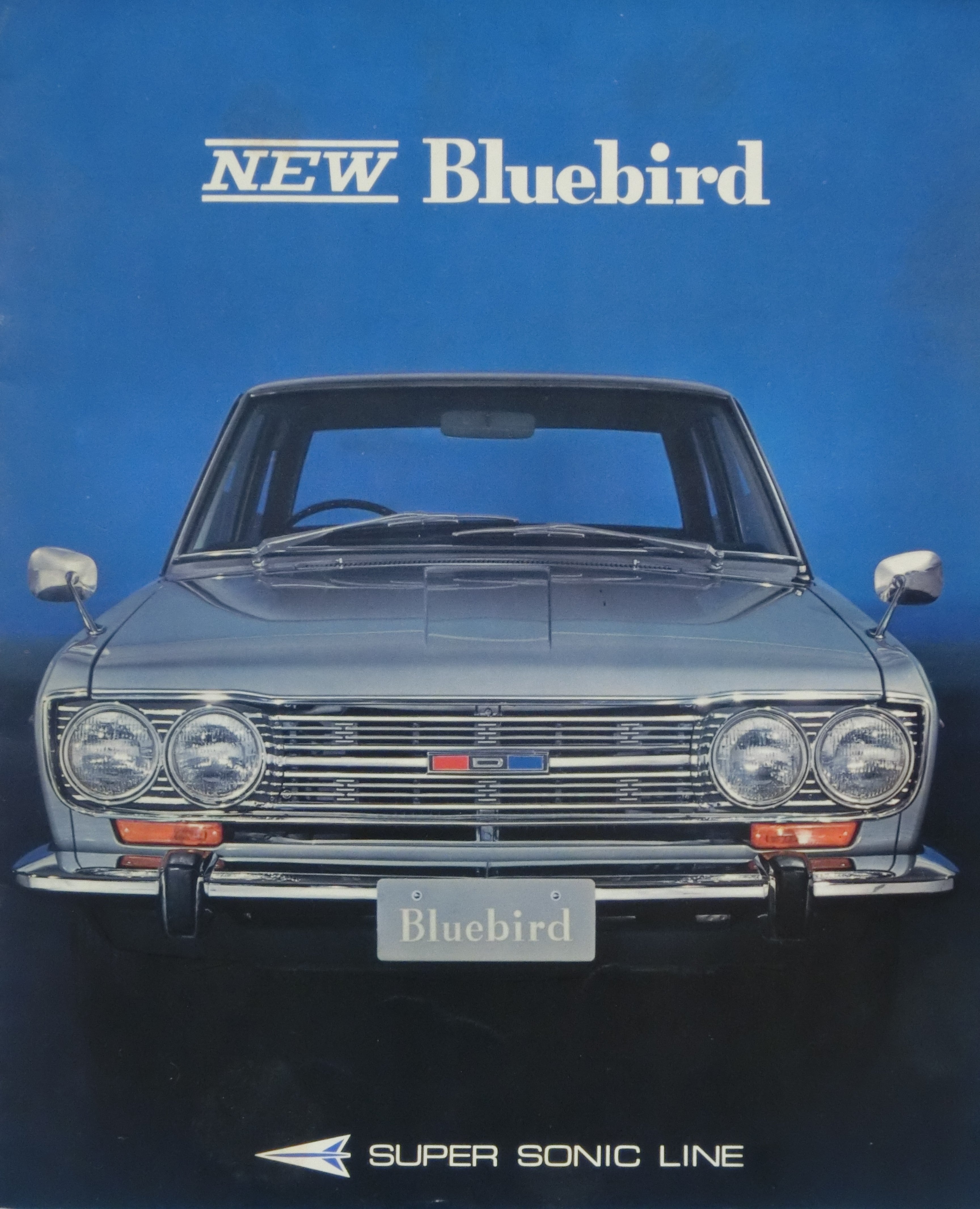 ☆1967年バンダイ510ブルーバード大小2種＋サメブル ～ブリキ自動車コレクションから 145  ポルシェ356Aカレラ