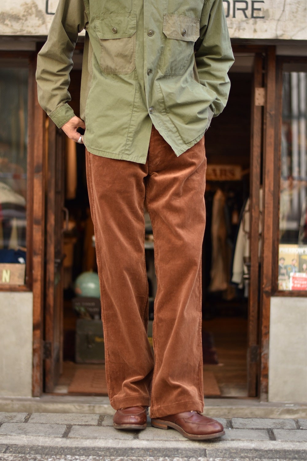 ポイント2倍 CUSHMAN クッシュマン コーデュロイトラウザース Lot