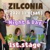 ZILCONIA LIVE  〜Night & Day〜【有観客と配信同時ライブ】の画像