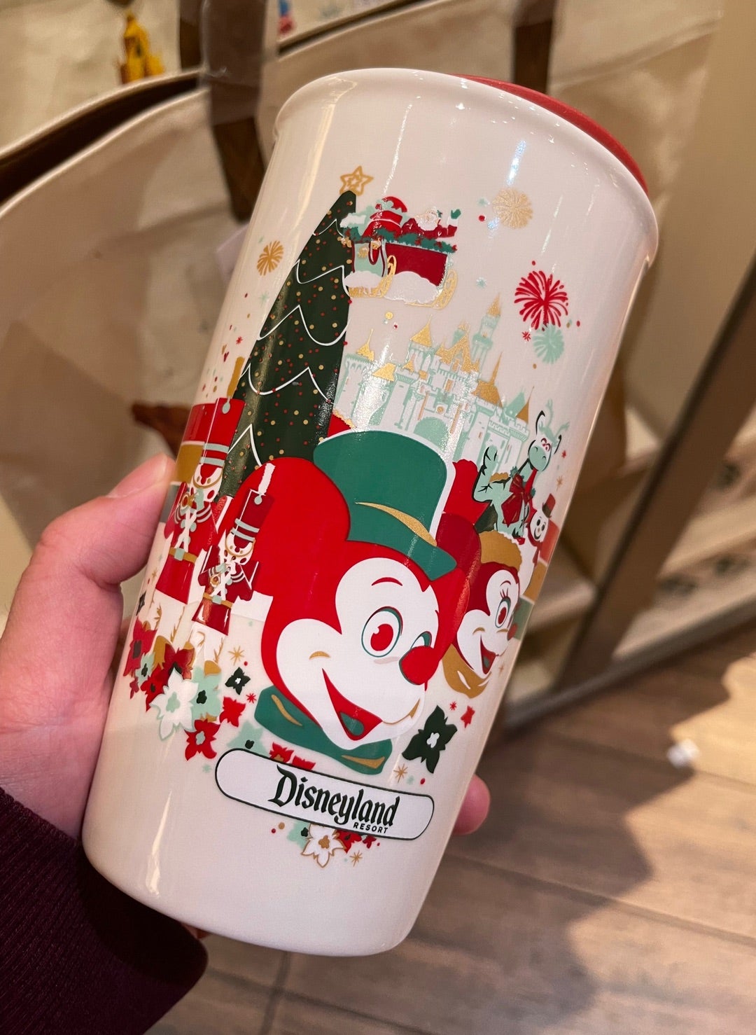 カリフォルニアディズニーのスタバCeramic Travel Tumbler カリフォルニアディズニーのスタバCeramic Travel Tumbler