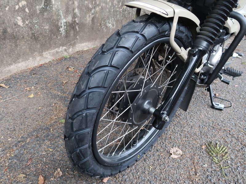 ハンターカブのリコール対応とタイヤ交換と、とんかつ | バイクの