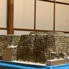 城ミニサイズ　熊本城の製作開始の記事より